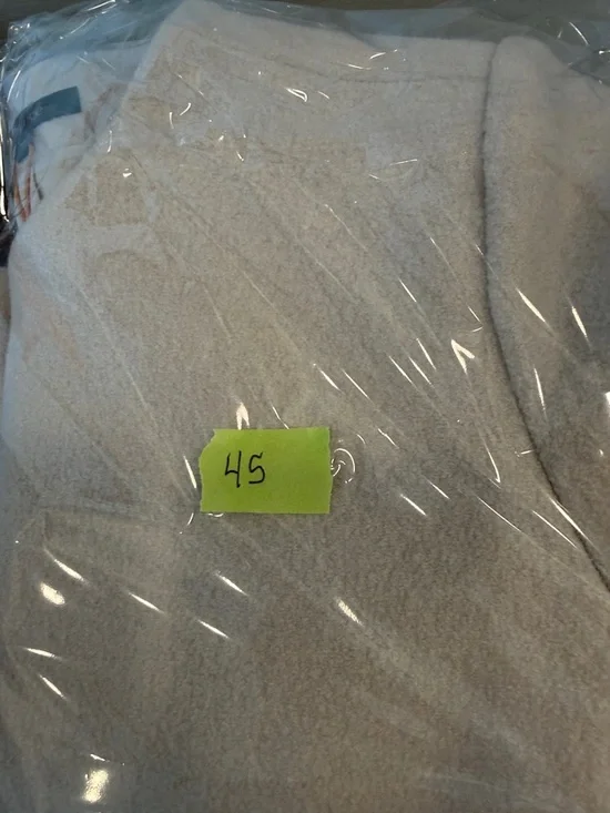 NWT Quince 100% Merino Wool Collarless Cropped Jacket - Bone - M - Picture 14 of 14